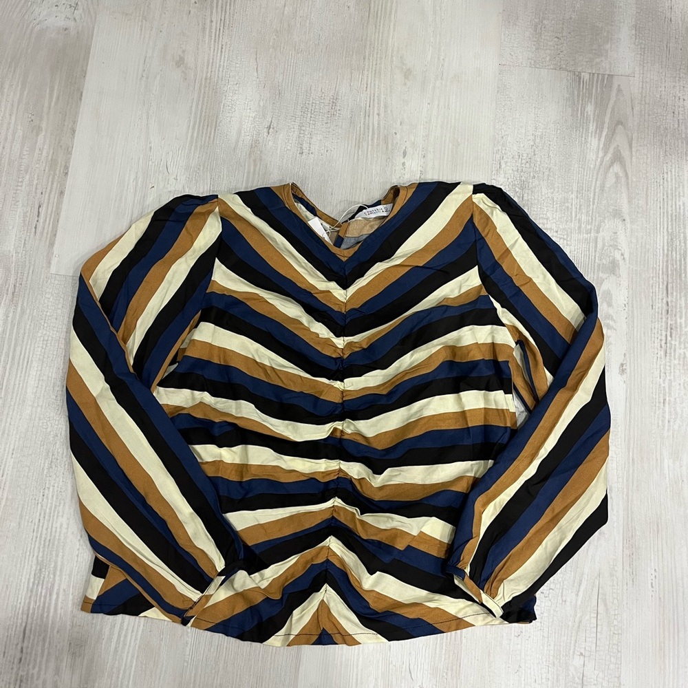 BNWT - Striped Long Sleeve Women's Top